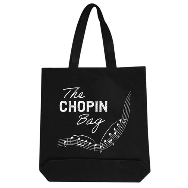 Tote Bag, Canvas, The Chopin Bag