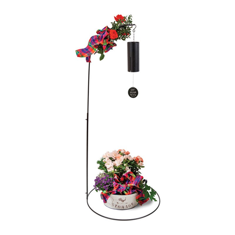Wind Chime Stand, Adjustable to 47" Tall