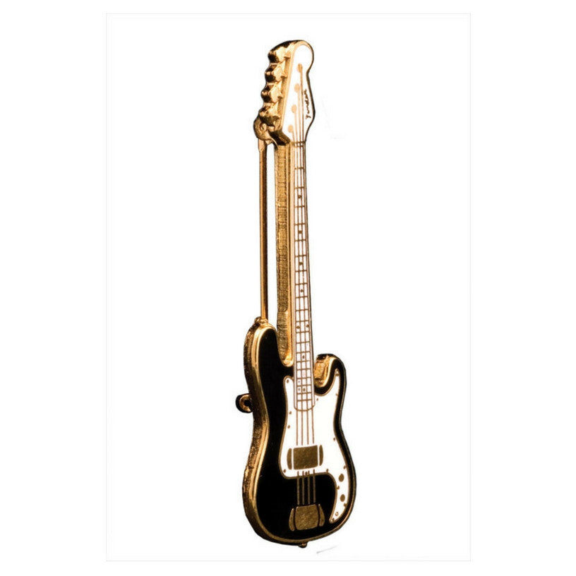 Pin, Bass Guitar, Fender - Black