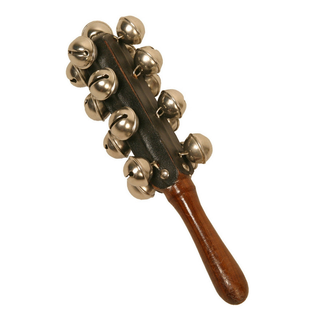 Sleigh Bells on Wooden Handle