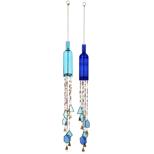 Wind Chime, Bottles with Beads