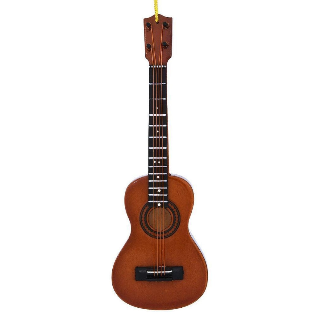 Ukulele Christmas Ornament, Brown
