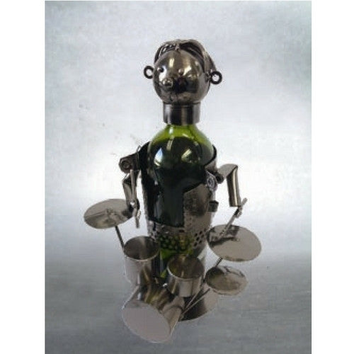 Wine Bottle Holder, Drummer
