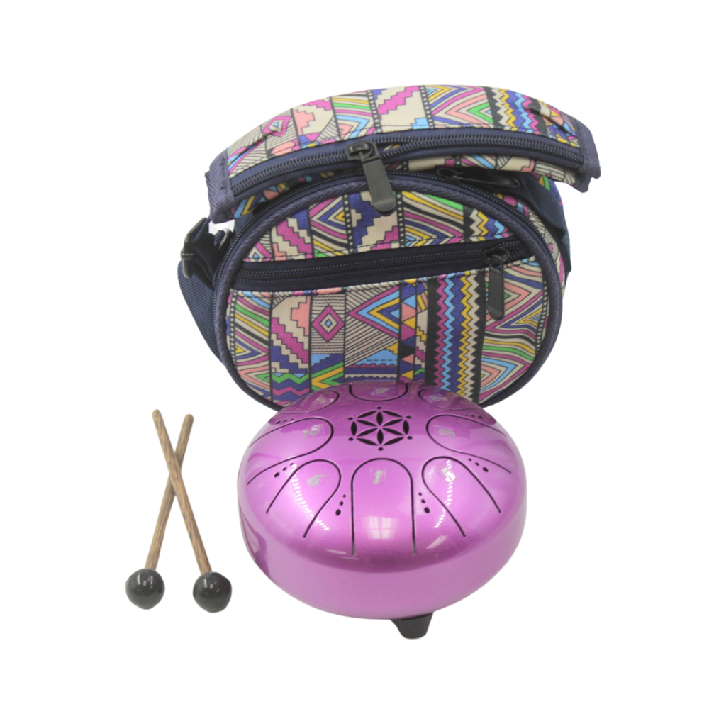Tongue Drum - 5-inch, Fuchsia Pink