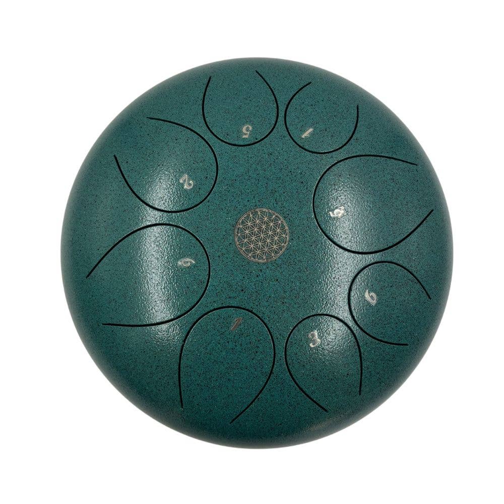 Tongue Drum - 10-Inch, Malachite Green