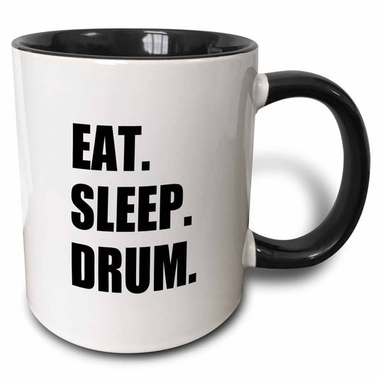 2-Tone Mug, Eat. Sleep. Drum.