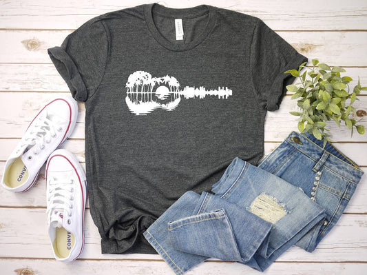 T-shirt, Nature Guitar
