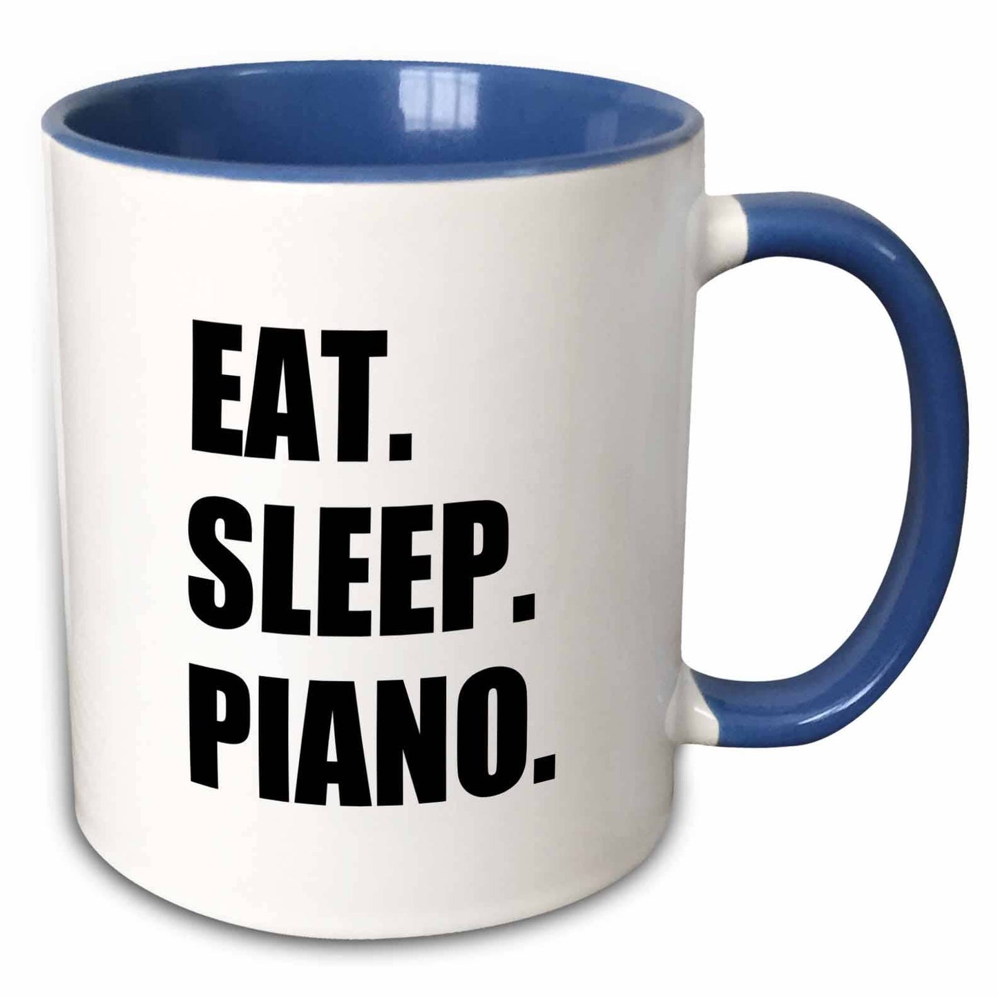 2-Tone Mug, Eat. Sleep. Piano.