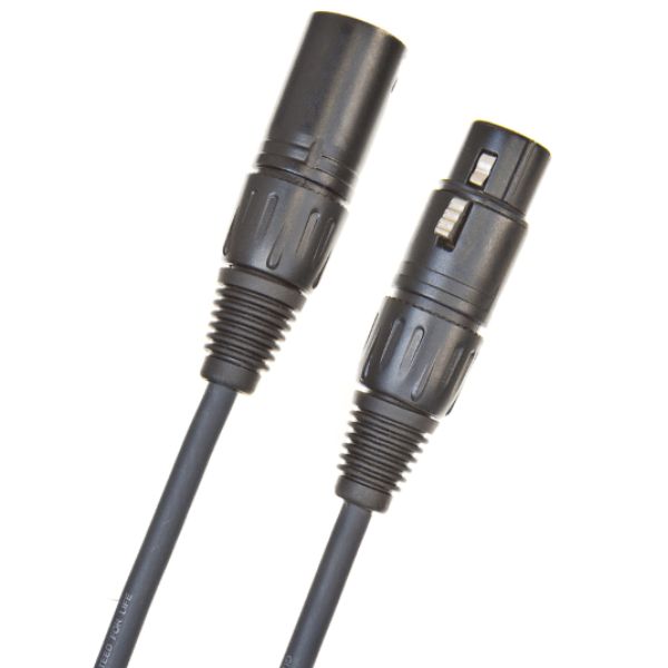 D'Addario Classic Series XLR Microphone/Powered Speaker Cable, XLR to XLR