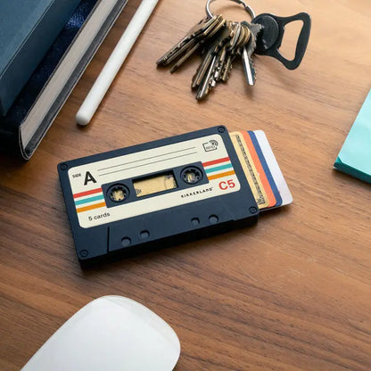 Cassette Tape Pop-up Card Holder