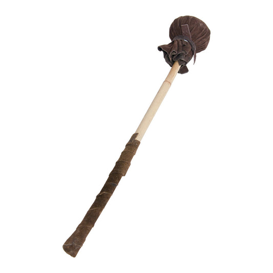 Drum Beater, Natural, Leather-wrapped