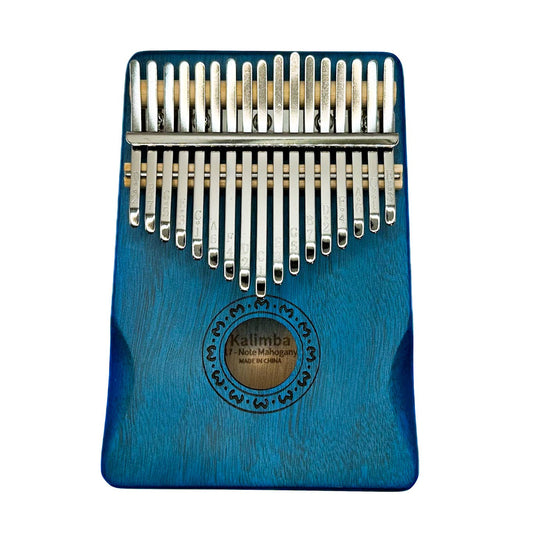 17-Key Kalimba Thumb Piano - Blue
