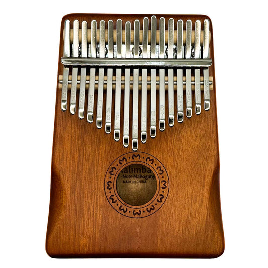 17-Key Kalimba Thumb Piano - Dark Brown