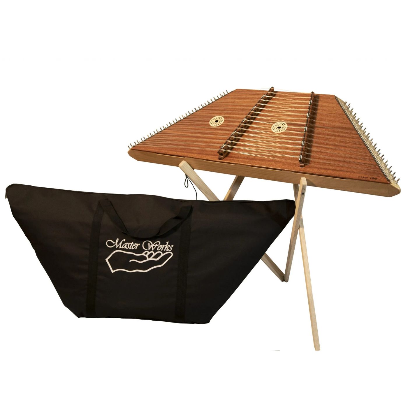 Pioneer Package Hammered Dulcimer (16/15) - Sienna Brown Finish