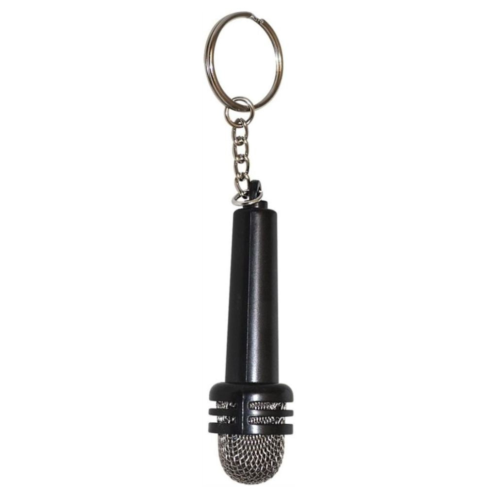 Keychain, Microphone, Black