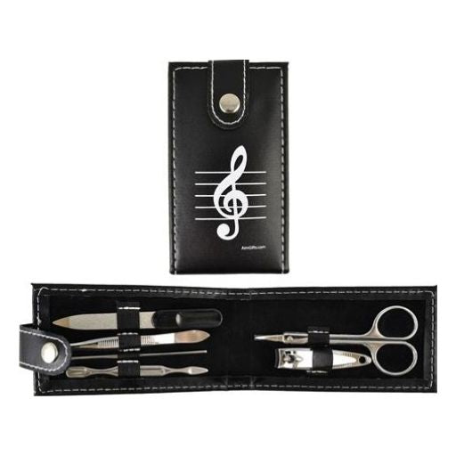 Manicure Set, Treble Clef