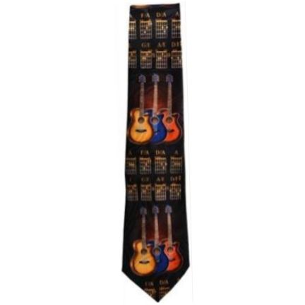 Neck Tie, Guitars and Chord Diagrams
