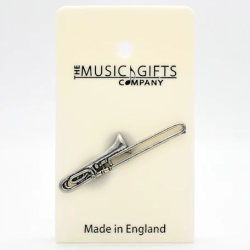Pin, Pewter - Trombone
