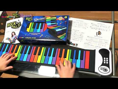 Rock & Roll It Roll-up Piano, Rainbow