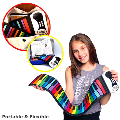 Rock & Roll It Roll-up Piano, Rainbow