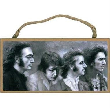 Beatles Wall Plaque