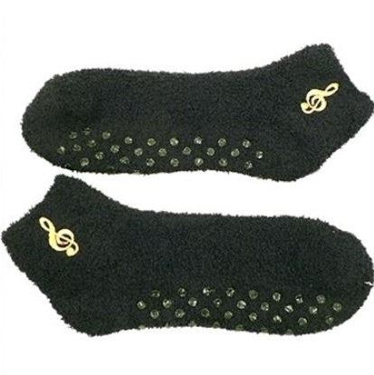Slipper Socks, Treble Clef