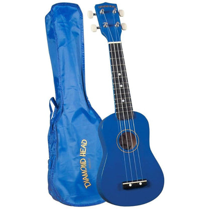 Diamond Head DU-107 Soprano Ukulele, Blue