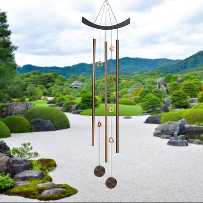 Feng Shui Chime® - Chi Energy, Tiger's-Eye - by Woodstock Chimes