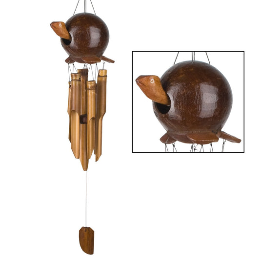 Gooney Bamboo Chime - Gertyl Turtle - by Woodstock Chimes