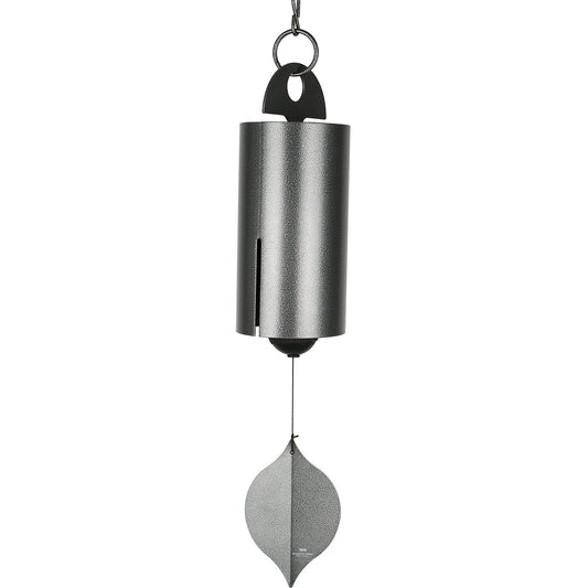 Heroic Windbell - Large, Antique Silver - by Woodstock Chimes