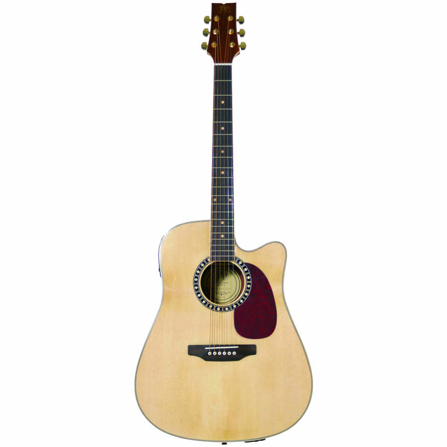 JB Player JBEA85 Acoustic Electric Guitar, Natural