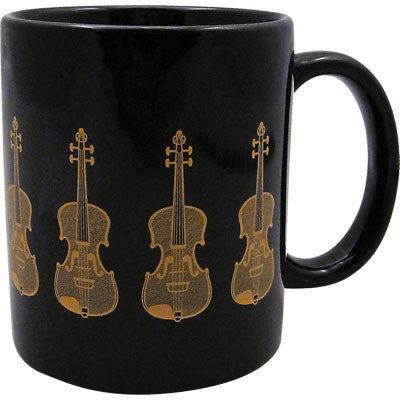 Mug, Black - Violin / Viola