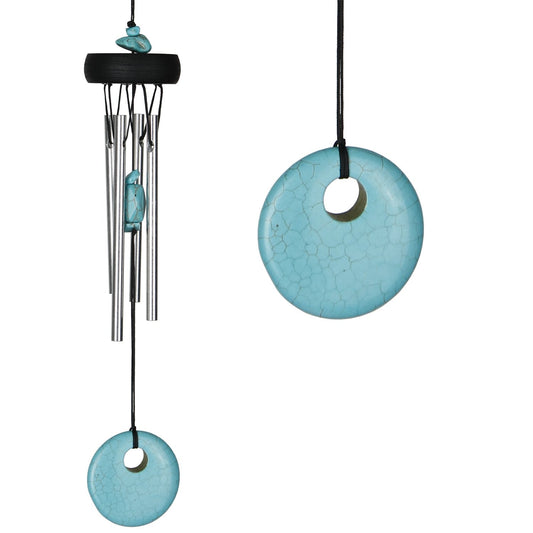 Precious Stones Chime - Turquoise - by Woodstock Chimes