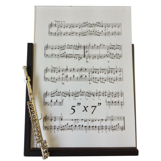 Music Instrument Picture Frame, Flute