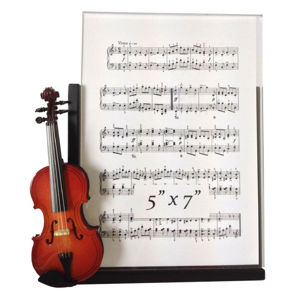 Music Instrument Picture Frame, Violin / Viola