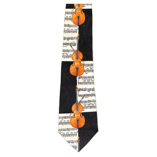 Neck Tie, Cellos & Sheet Music