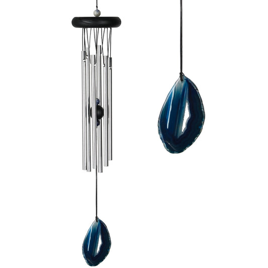 Agate Chime - Small, Blue - by Woodstock Chimes