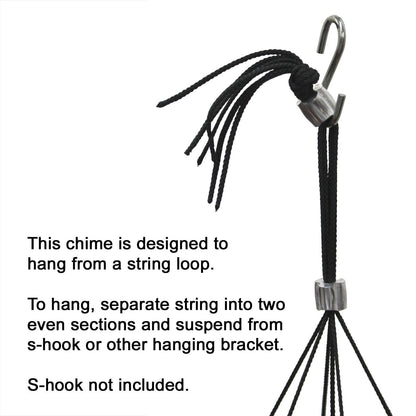 Windsinger Chimes of Apollo™ - Black - by Woodstock Chimes
