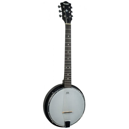 Rocky Top RT-MB6E 6-String Banjo Guitar with Electronics