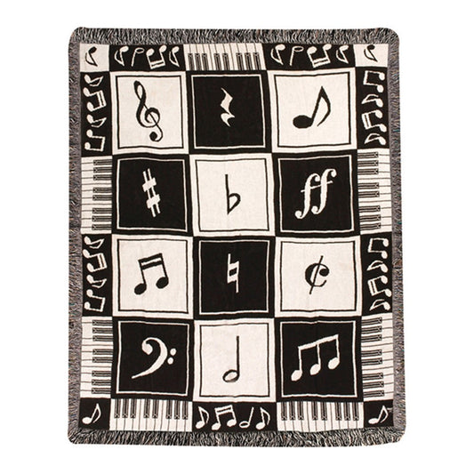 Throw Blanket, Keynote Music Symbols