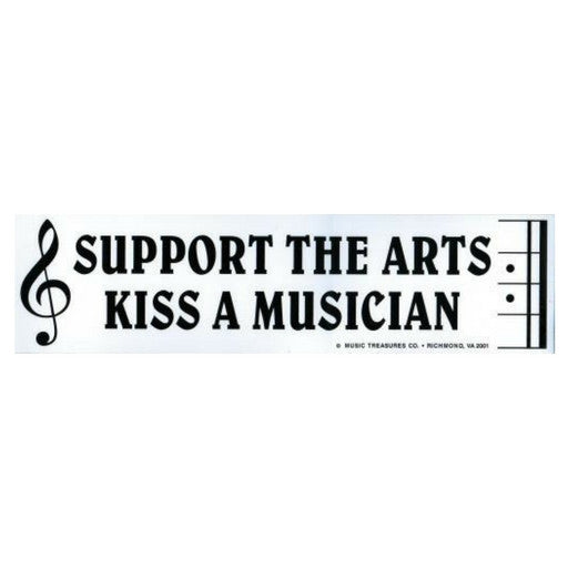 Bumper Sticker, Support the Arts