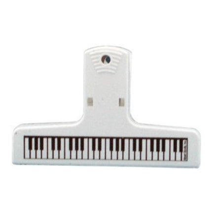 Chip Bag Clip, Piano Keyboard, Medium