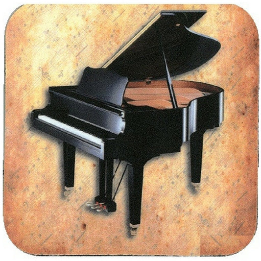 Vinyl Coaster, Grand Piano
