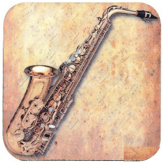 Vinyl Coaster, Saxophone