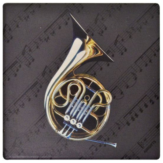 Coaster, Stone - French Horn