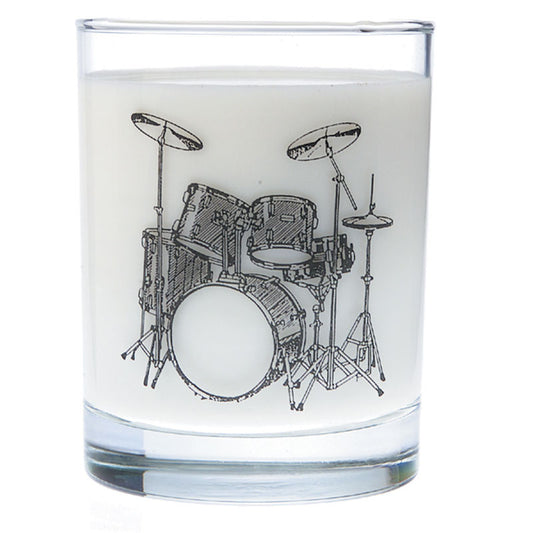 Glass Tumbler, Drum Set
