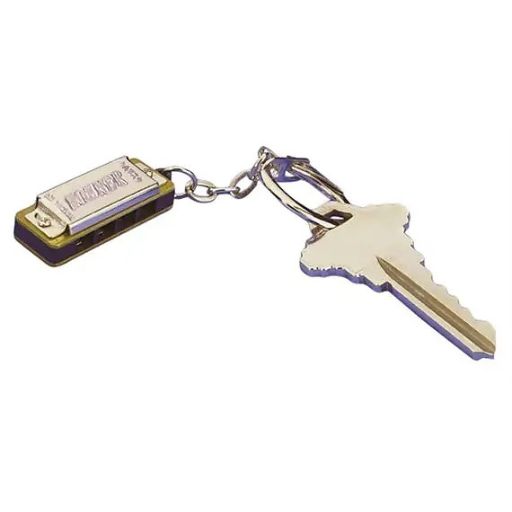 Mini Hohner Harmonica Keychain