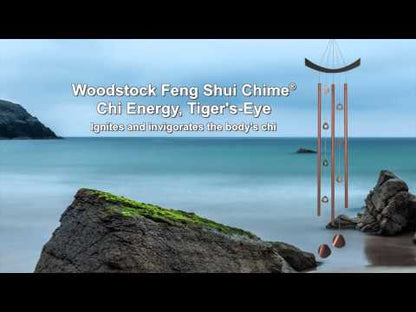 Feng Shui Chime® - Chi Energy, Tiger's-Eye - by Woodstock Chimes