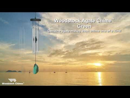 Agate Chime - Small, Green - by Woodstock Chimes