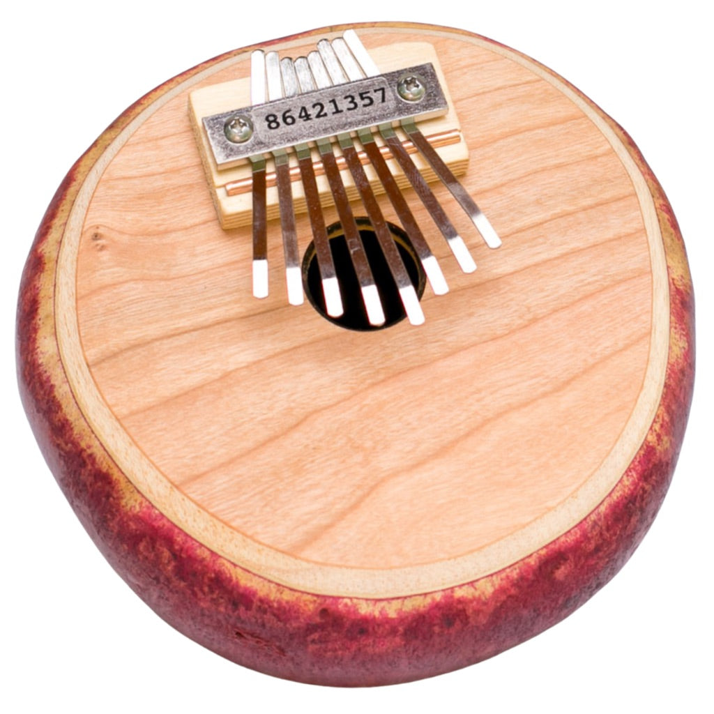 Kalimba Thumb Piano, 8-Key Canteen Gourd